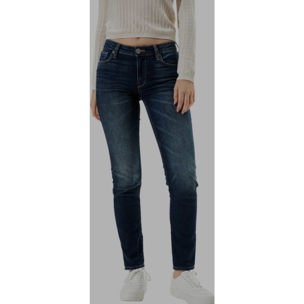 American Eagle Super Stretch Skinny Jean in Somber Navy
